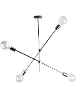 Lampa wisząca sufitowa pręty MORA CHROME 318107 - LEDco.pl
