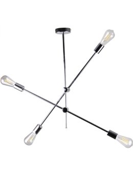Lampa wisząca sufitowa pręty MORA CHROME 318107 - LEDco.pl