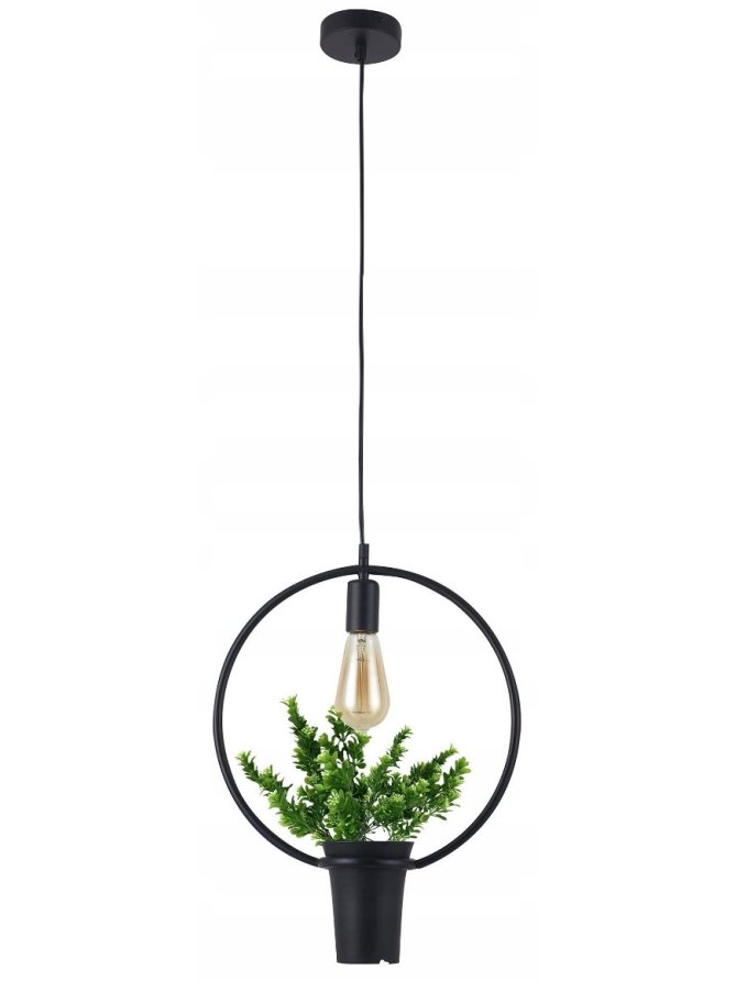 Lampa wisząca z kwiatkiem SOREN A E27 313850 - LEDco.pl