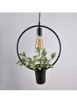 Lampa wisząca z kwiatkiem SOREN A E27 313850 - LEDco.pl