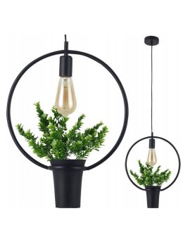 Lampa wisząca z kwiatkiem SOREN A E27 313850 - LEDco.pl