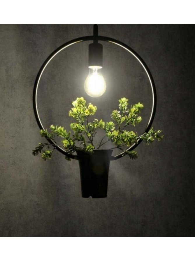 Lampa wisząca z kwiatkiem SOREN A E27 313850 - LEDco.pl