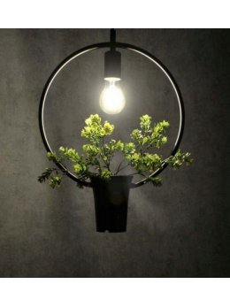 Lampa wisząca z kwiatkiem SOREN A E27 313850 - LEDco.pl