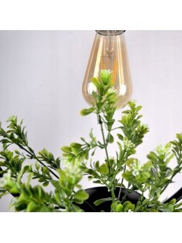 Lampa wisząca z kwiatkiem SOREN A E27 313850 - LEDco.pl