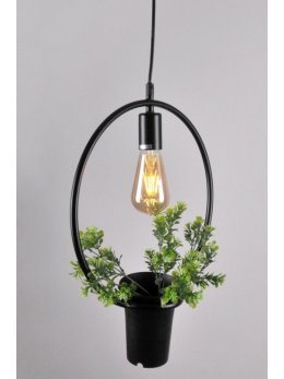 Lampa wisząca z kwiatkiem SOREN A E27 313850 - LEDco.pl
