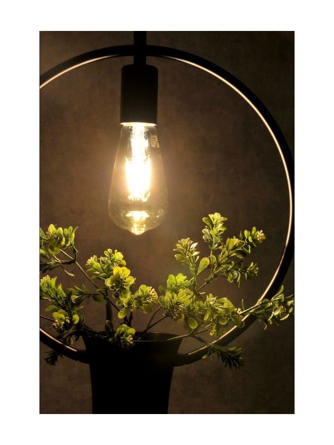 Lampa wisząca z kwiatkiem SOREN A E27 313850 - LEDco.pl
