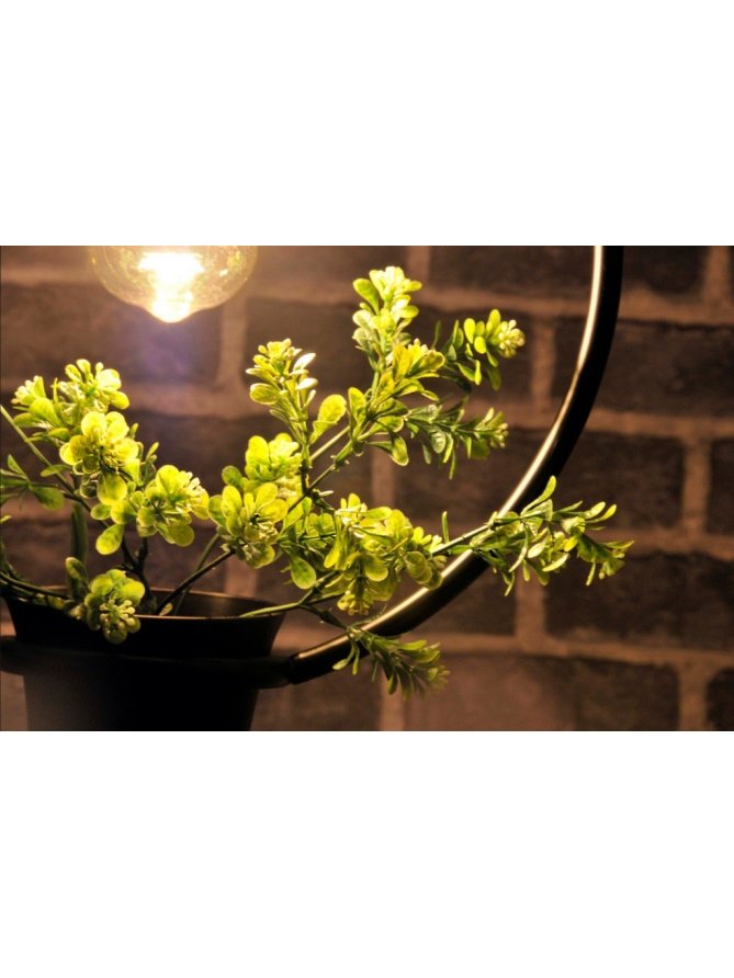 Lampa wisząca z kwiatkiem SOREN A E27 313850 - LEDco.pl