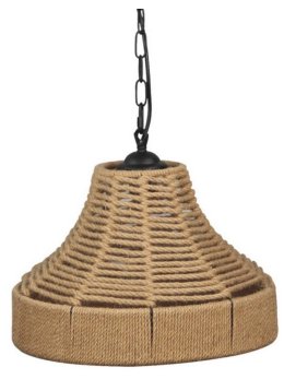 Lampa wisząca sznur lina AUGUSTA ROPE 314543 - LEDco.pl