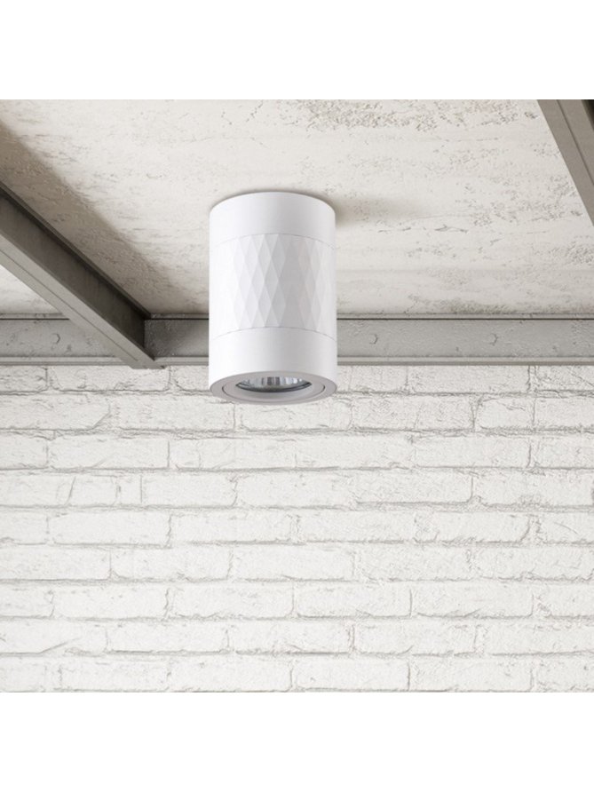 Lampa sufitowa nowoczesna okrągła RUBIN ROMB spot 319821 - LEDco.pl