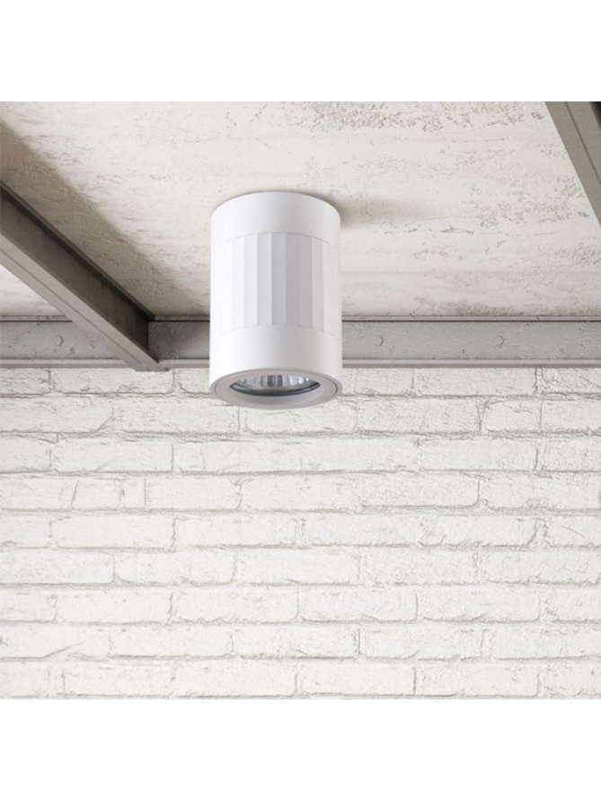 Nowoczesna lampa sufitowa okrągła RUBIN PASKI spot 319845 - LEDco.pl