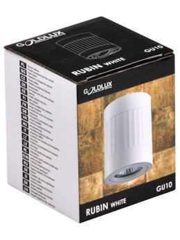 Nowoczesna lampa sufitowa okrągła RUBIN PASKI spot 319845 - LEDco.pl