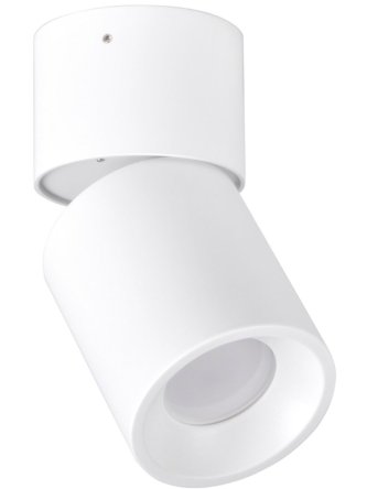 Lampa sufitowa ruchoma okrągła biała NIXA spot 314239 - LEDco.pl