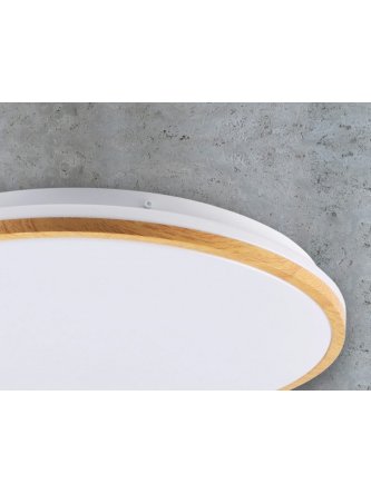Plafon oprawa sufitowa okrągła WOODY LED 15W 319005 - LEDco.pl 2