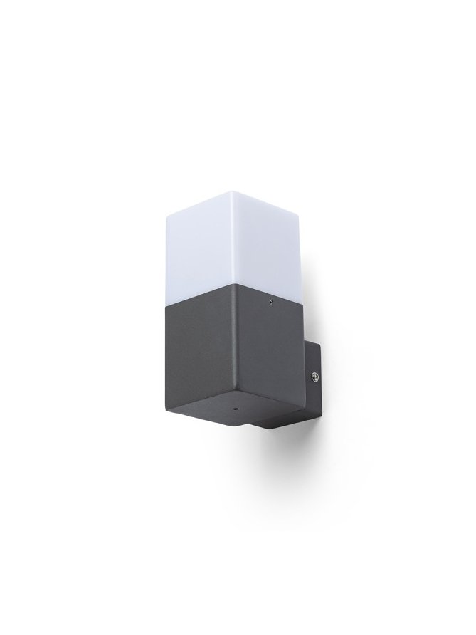 CLYDE ścienna antracyt  230V E27 28W IP44