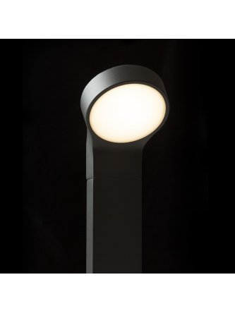 ELIA podłogowa antracyt  230V LED 9W IP44  3000K 2
