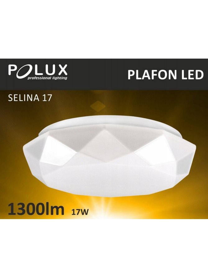 Plafon oprawa sufitowa okrągła SELINA LED 17W 308559 - LEDco.pl
