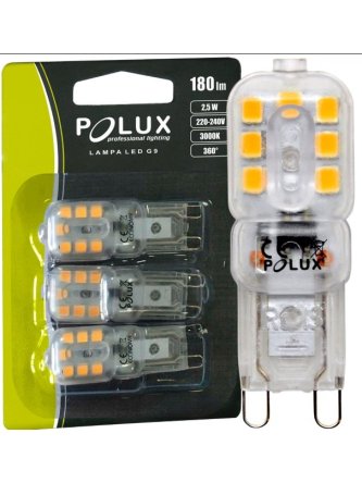 Żarówka LED G9 2,5W Trójpak 306784 - LEDco.pl