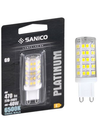 Żarówka LED G9 4W Zimna 6500K 317506 GoldLux - LEDco.pl 2