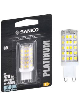 Żarówka LED G9 4W Zimna 6500K 317506 GoldLux - LEDco.pl