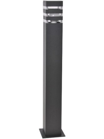 Lampa ogrodowa stojąca słupek zewnętrzny TEKSAS z kratką - LEDco.pl