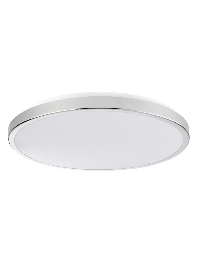 Plafon okrągły sufitowy chrom KERN LED 24W 314871 - LEDco.pl
