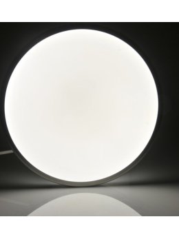 Plafon okrągły sufitowy złoty KERN LED 24W do pokoju salon - LEDco.pl