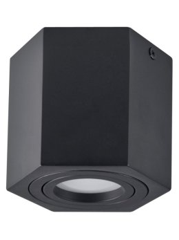 Oprawa sufitowa spot czarna nowoczesna HEXAGON 313188 - LEDco.pl