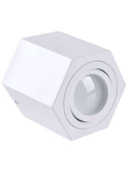 Oprawa sufitowa spot biała nowoczesna HEXAGON 313171 - LEDco.pl