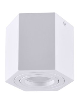 Oprawa sufitowa spot biała nowoczesna HEXAGON 313171 - LEDco.pl