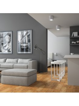Oprawa sufitowa spot biała nowoczesna HEXAGON 313171 - LEDco.pl