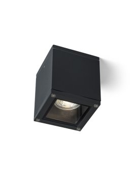 KEIG sufitowa czarna 230V GU10 35W IP65