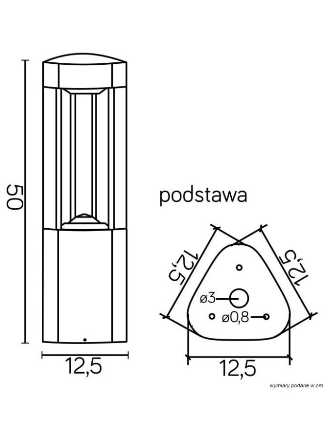 Lampa FAN 50cm GL 11204 - sklep LEDco.pl