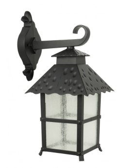 Lampa ogrodowa kinkiet CADIZ kinkiet ogrodowy retro czarny - LEDco.pl