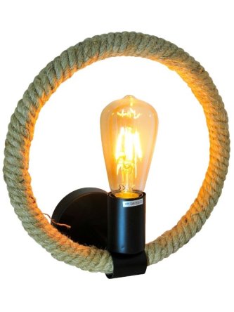 Kinkiet wewnętrzny żeglarski lina konopna ROPE ARTHUR 311450 - LEDco.pl 2