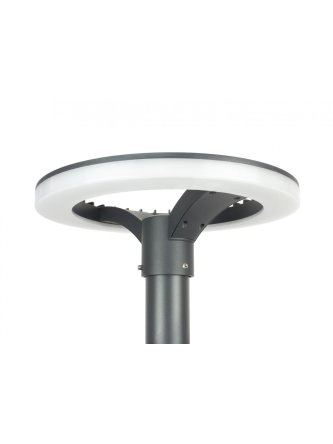 Nowoczesna latarnia ogrodowa 2,5m STER lampa parkowa wysoka - LEDco.pl 2