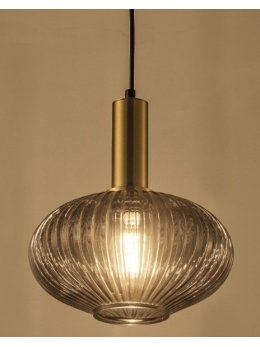 Lampa wisząca żyrandol glamour NORFOLK SMOKEY 317391 - LEDco.pl