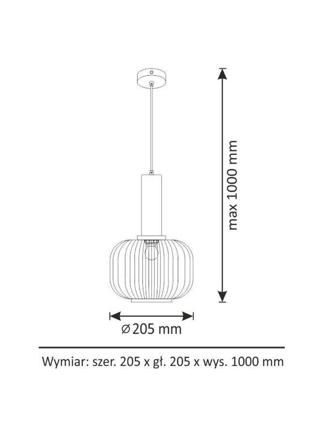 Lampa wisząca żyrandol szklany glamour CUMBRIA GREEN 317414 - LEDco.pl
