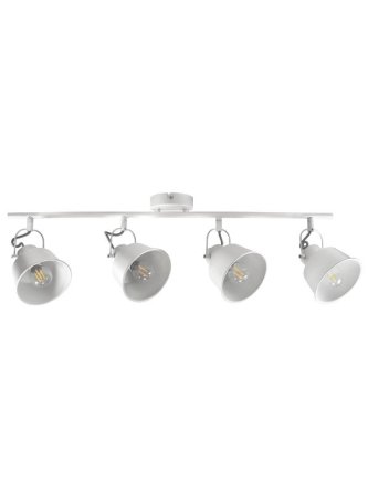 Żyrandol biały lampa ścienno-sufitowa NIKO 4 x E14 311009 - LEDco.pl