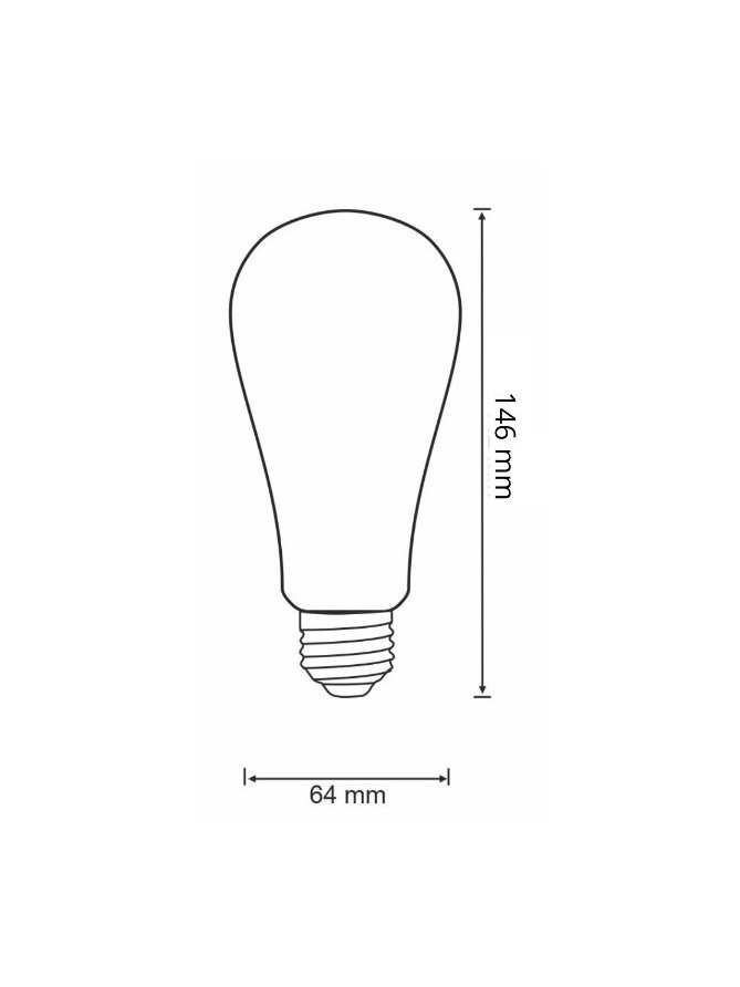 Żarówka LED filament 7,5W E27 1055lm retro 316455 GoldLux - LEDco.pl