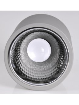 Lampa sufitowa szara okrągła JUPITER 17 S DOWNLIGHT 312433 - LEDco.pl