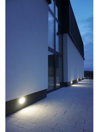 Lampa schodowa LED Mur Glass oprawa wpuszczana IP65 elewacyjna LEDco 2