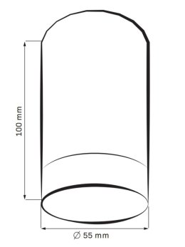 Oprawa sufitowa okrągła ARRAS spot DOWNLIGHT 323583 - LEDco.pl
