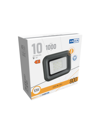 NAŚWIETLACZ LED HELI2 10W 100LM/W NEUTRALNY BIAŁY 3 LATA GW. ANLUX 2
