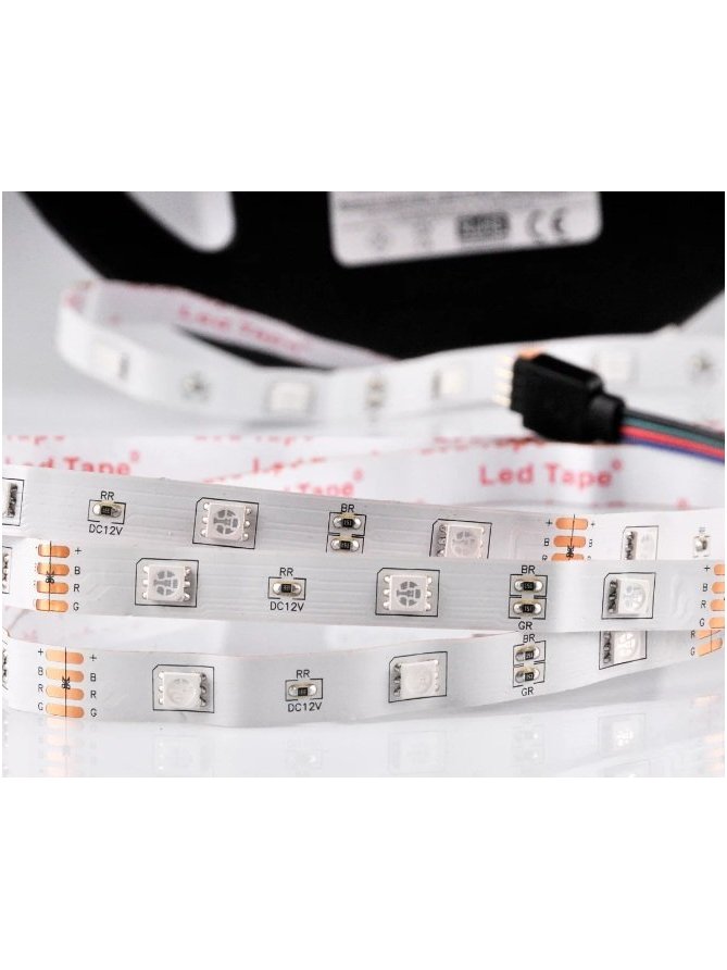 Zestaw Taśma LED 18W 5m IP20 kolory pasek RGB 314437 GoldLux LEDco.pl