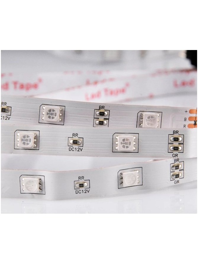 Zestaw Taśma LED 18W 5m IP20 kolory pasek RGB 314437 GoldLux LEDco.pl