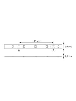 Zestaw Taśma LED 18W 5m IP20 kolory pasek RGB 314437 GoldLux LEDco.pl
