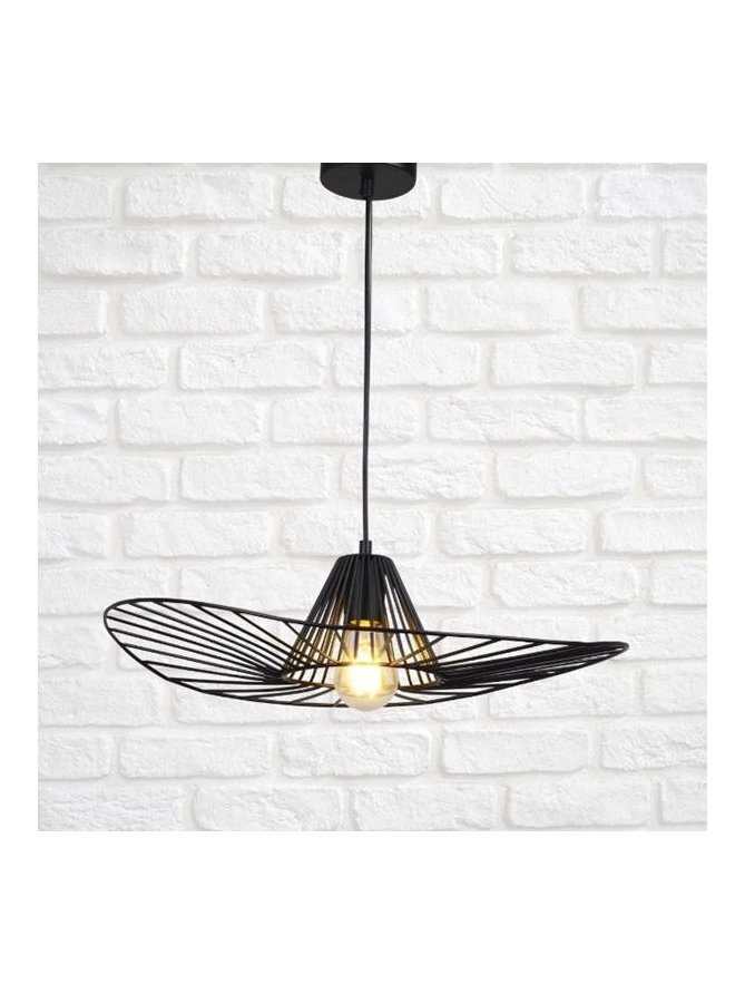 Lampa wisząca loft druciana ażurowa żyrandol ABANO 317186 - LEDco.pl