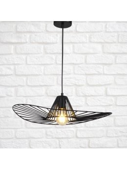 Lampa wisząca loft druciana ażurowa żyrandol ABANO 317186 - LEDco.pl