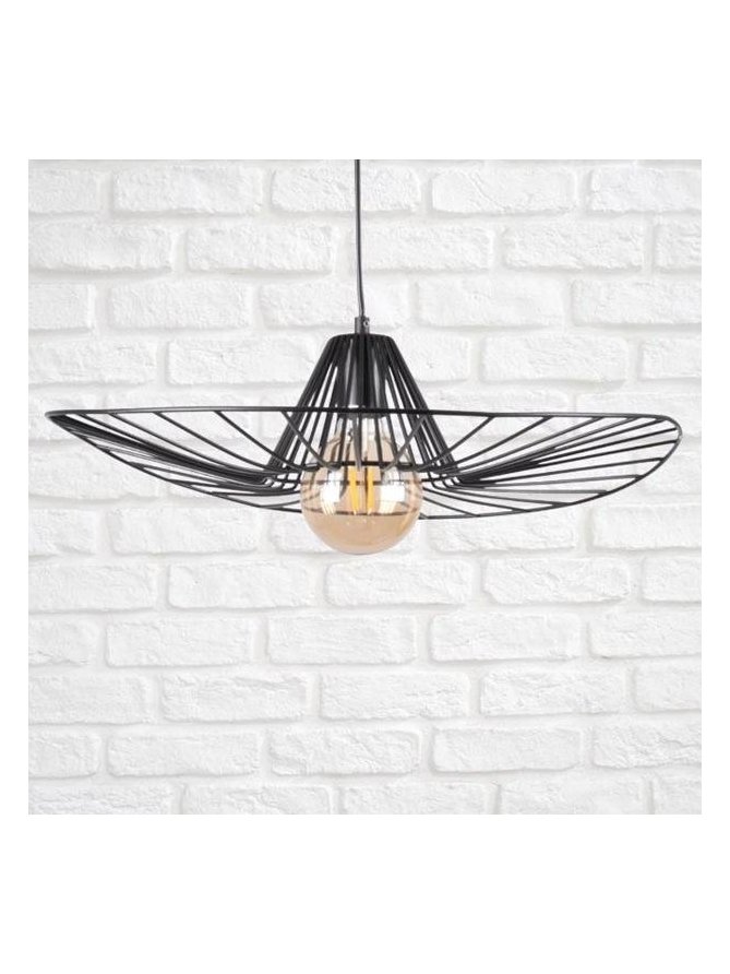 Lampa wisząca loft druciana ażurowa żyrandol ABANO 317186 - LEDco.pl