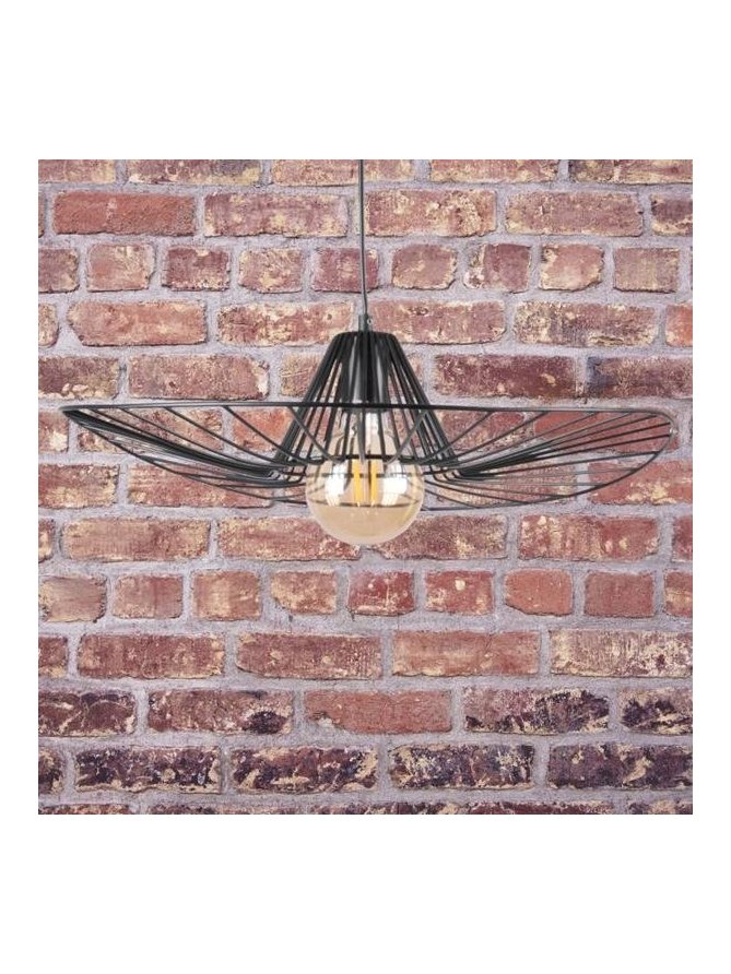 Lampa wisząca loft druciana ażurowa żyrandol ABANO 317186 - LEDco.pl